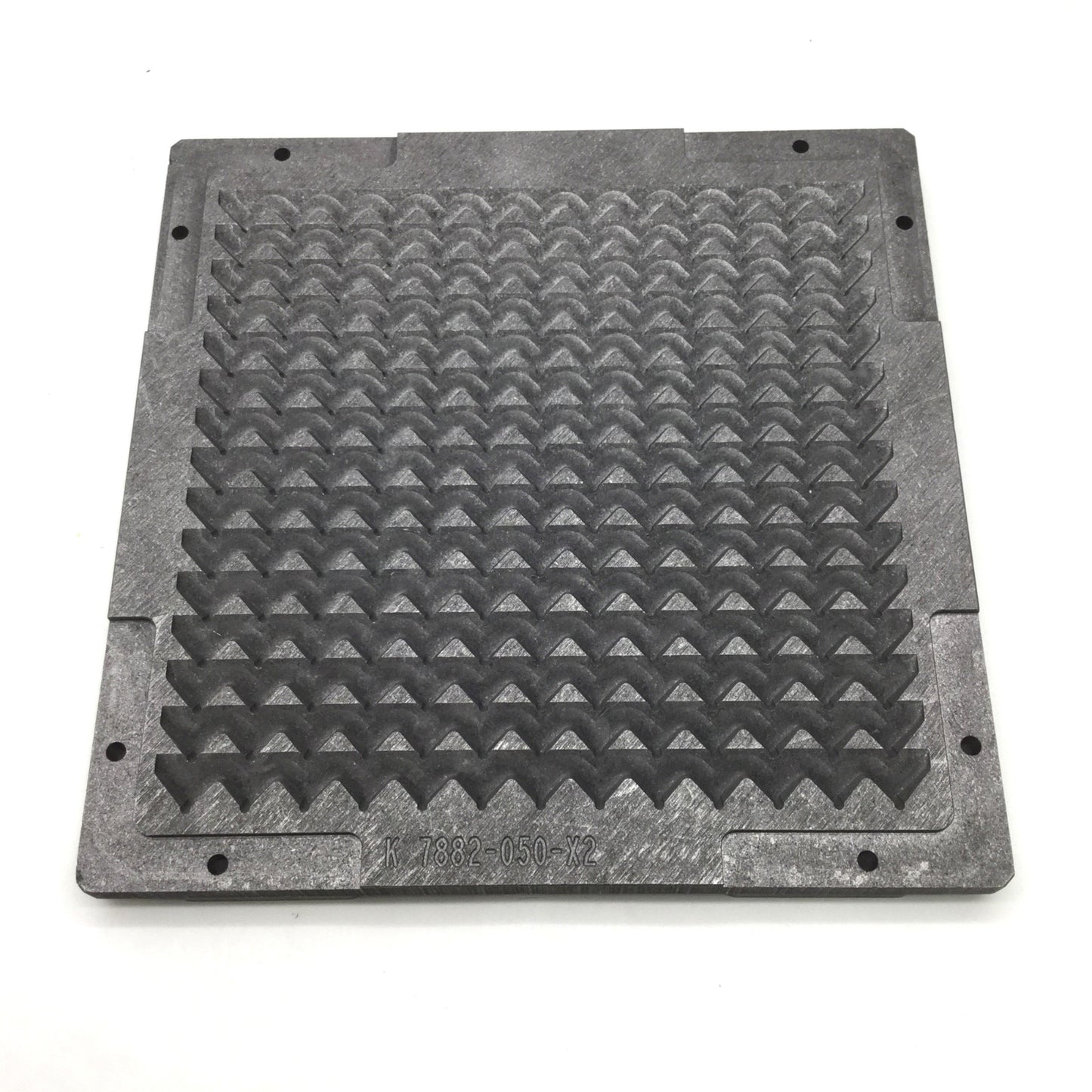New – Open box Graphite Plate / Stand, Dimensions: 11.5" x 11.5" x 1", K 7882-050-X2