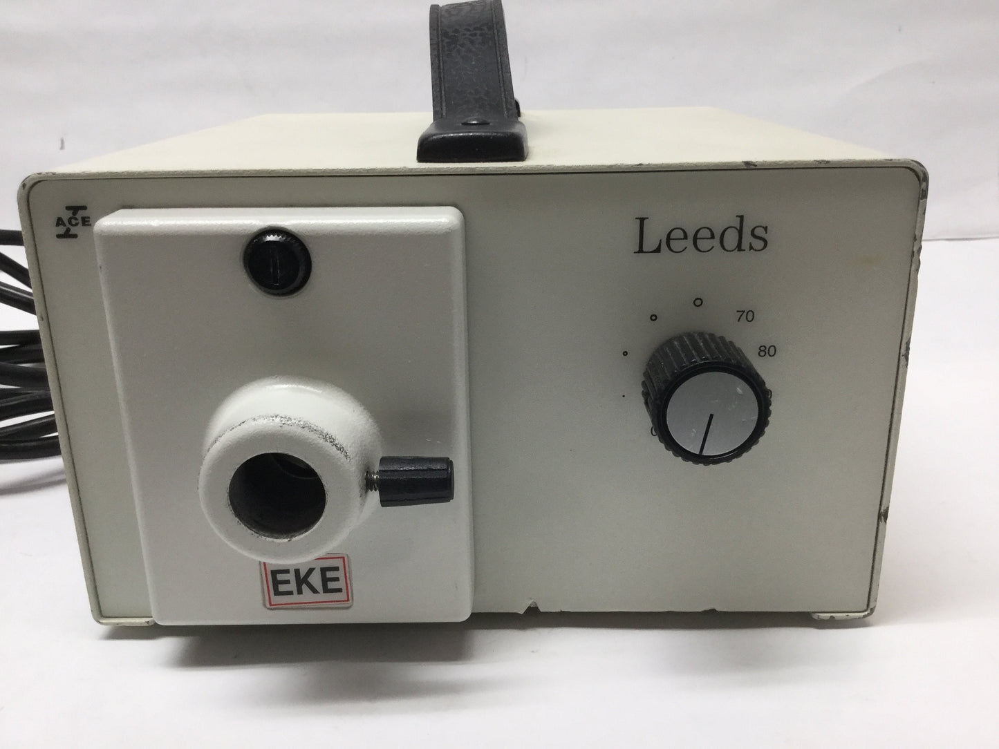 Used Leeds Fostec Schott 20500./14 ACE EKE Fiber Optic Light Source, 150W, 115/120VAC