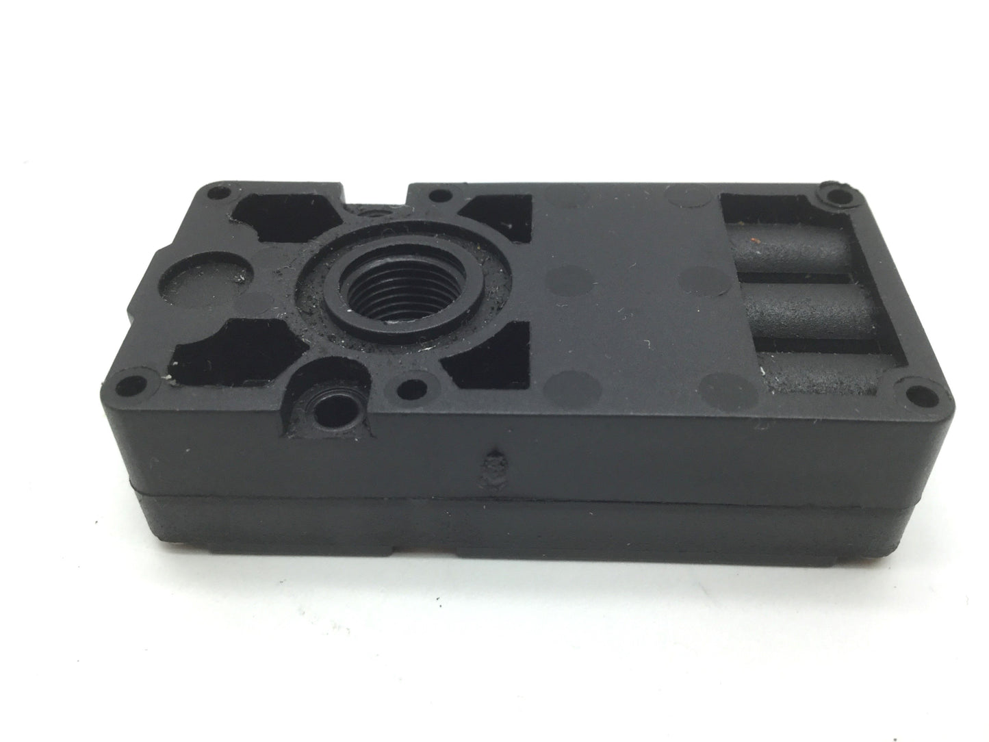 Used PIAB X10A5-AN Vacuum Generator Pump, 1/8" NPT & 10-32UNF Ports 102psi NBR Seals
