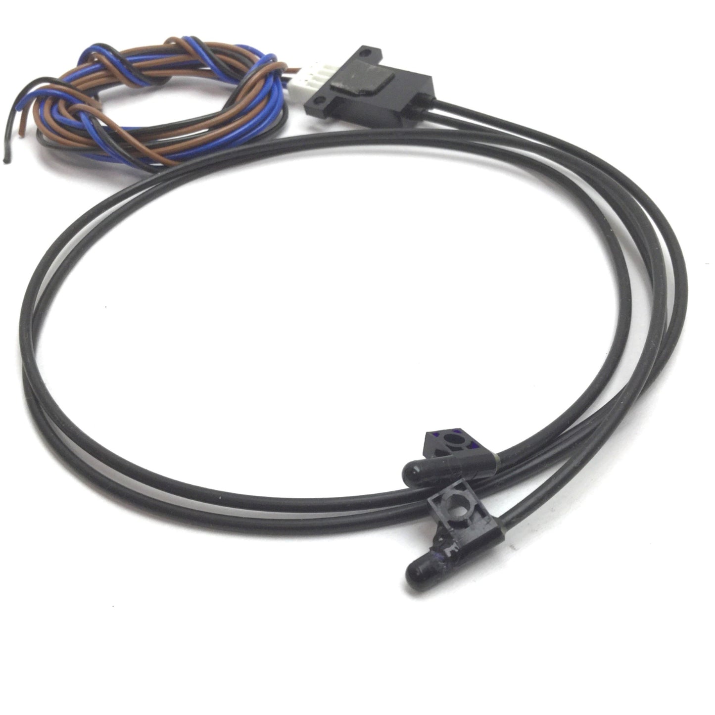 Used Omron EE-SPZ301W-01 Photoelectric Through-Beam Optical Sensor, Range: 30mm