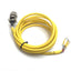 Used Parker 71-015886-10 Motor Feedback Cable, 18-Pin to Flying Leads, Length: 10ft