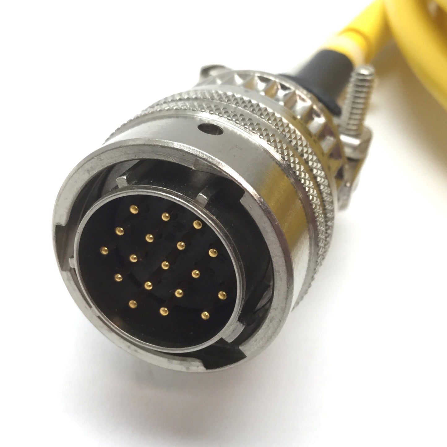 Used Parker 71-015886-10 Motor Feedback Cable, 18-Pin to Flying Leads, Length: 10ft
