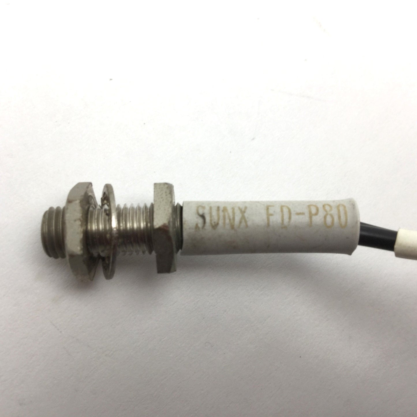 Used Lot of 2 Panasonic Sunx FD-P80 Sensor Fiber Optic, Thru-Beam Type, Length: 34"