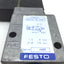 Used Festo MFH-3-1/8 MSFG-24 Pneumatic Solenoid Valve, 2-Pos 3-Way Ports: G1/8 DC24V