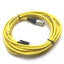 Used Parker F-1A1-25 Servo Motor Feedback Cable, 25ft, PS Connector to 15-Pin D-Sub