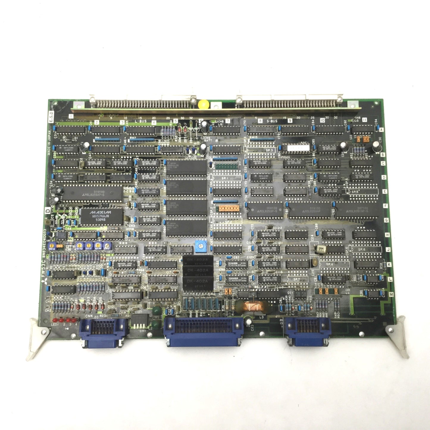 Used Mitsubishi FW53C BN634E040G53 REV. D Control Board For DWC110-C EDM Machine