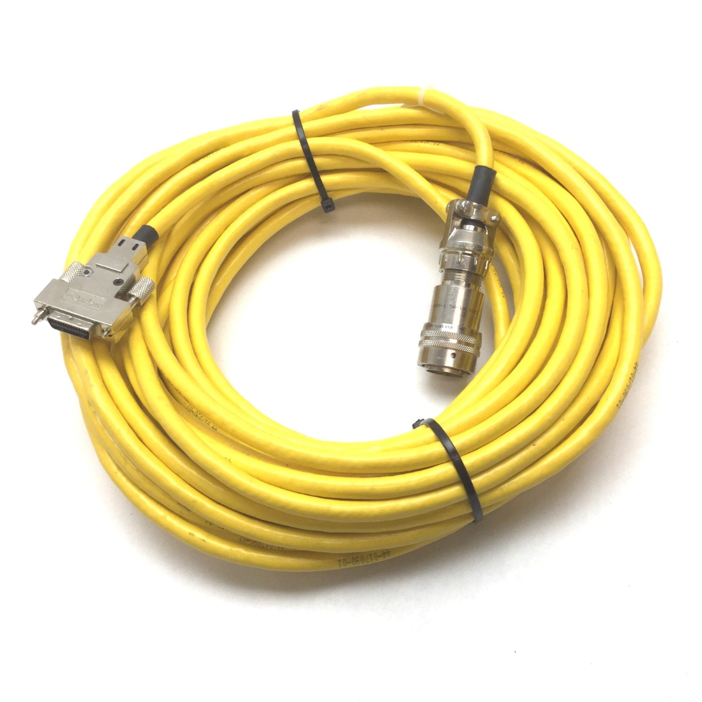 Used Parker Motor Feedback Cable, 18-Pin Male, GEM, Length: 50ft