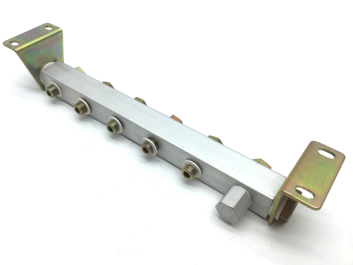Used Festo PAL-1/8-6 Tiger Classic Manifold Strip, Port: 1/8G, 6 Positions & Fittings