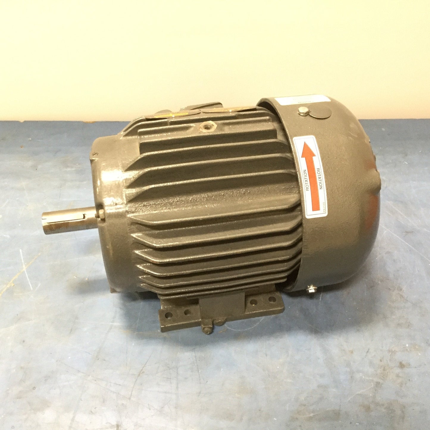 Used Baldor CP3660T-4 AC Motor, Power: 3HP, Frame: 182T, 460V 3-Phase, Shaft: 1.125"
