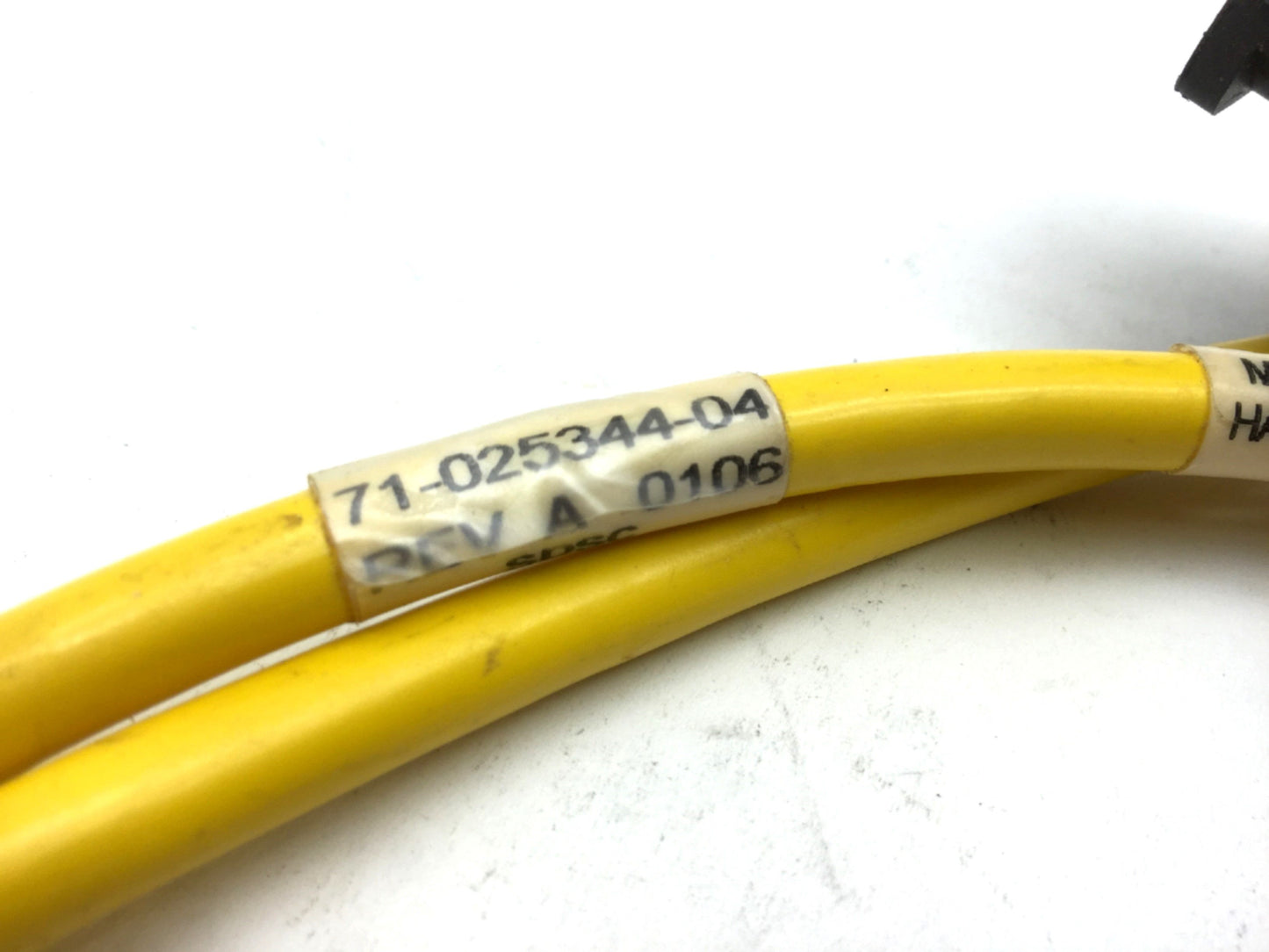 Used Parker 71-025344-04 Revision A Motor Encoder Cable Length 4' 8-Pin D-Sub 9