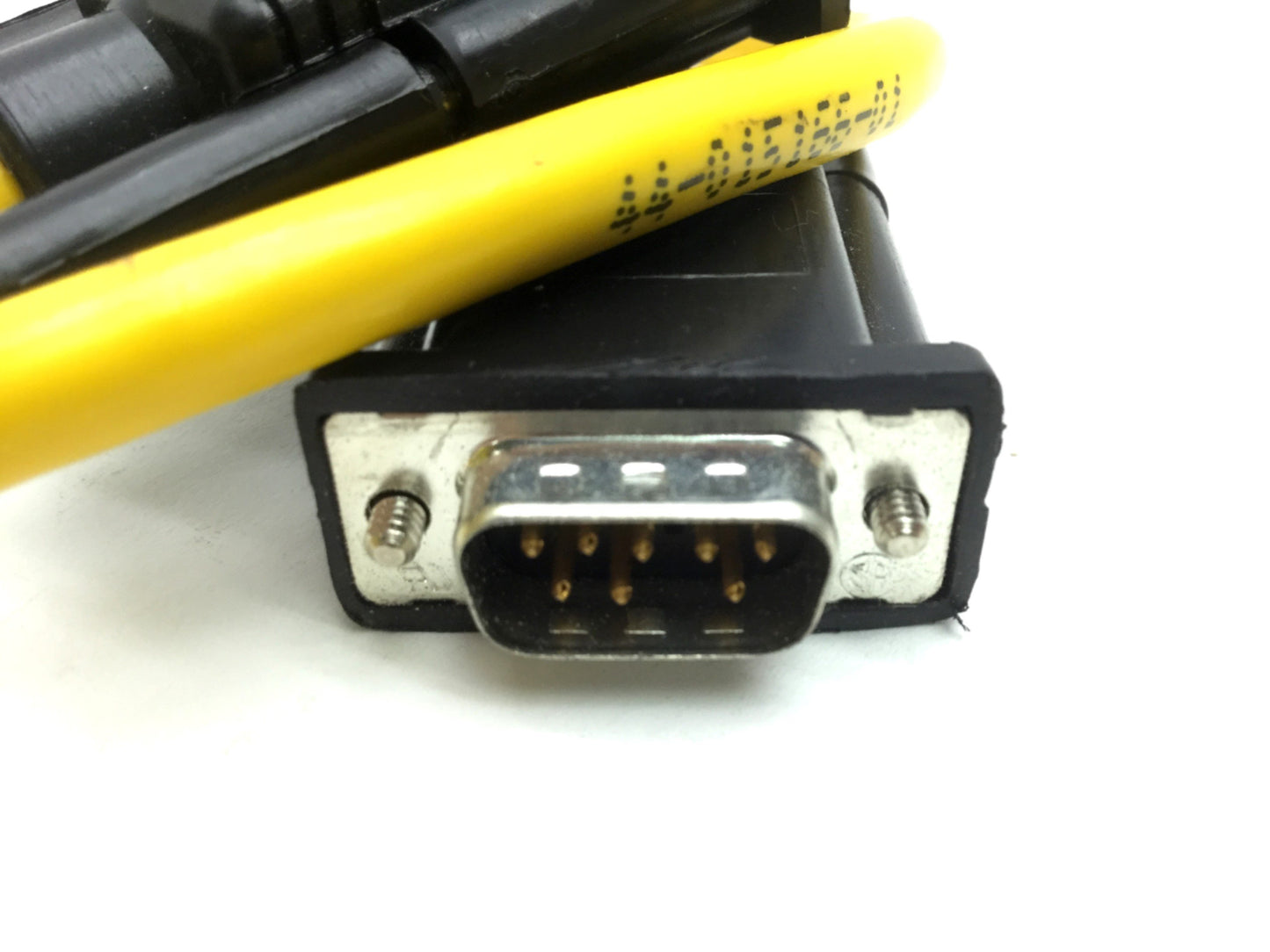 Used Parker 71-025344-04 Revision A Motor Encoder Cable Length 4' 8-Pin D-Sub 9