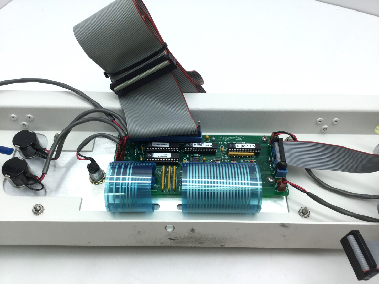 Used Asymtek C-708 AICE Automated Fluid Dispensing XY Placement Interface Panel