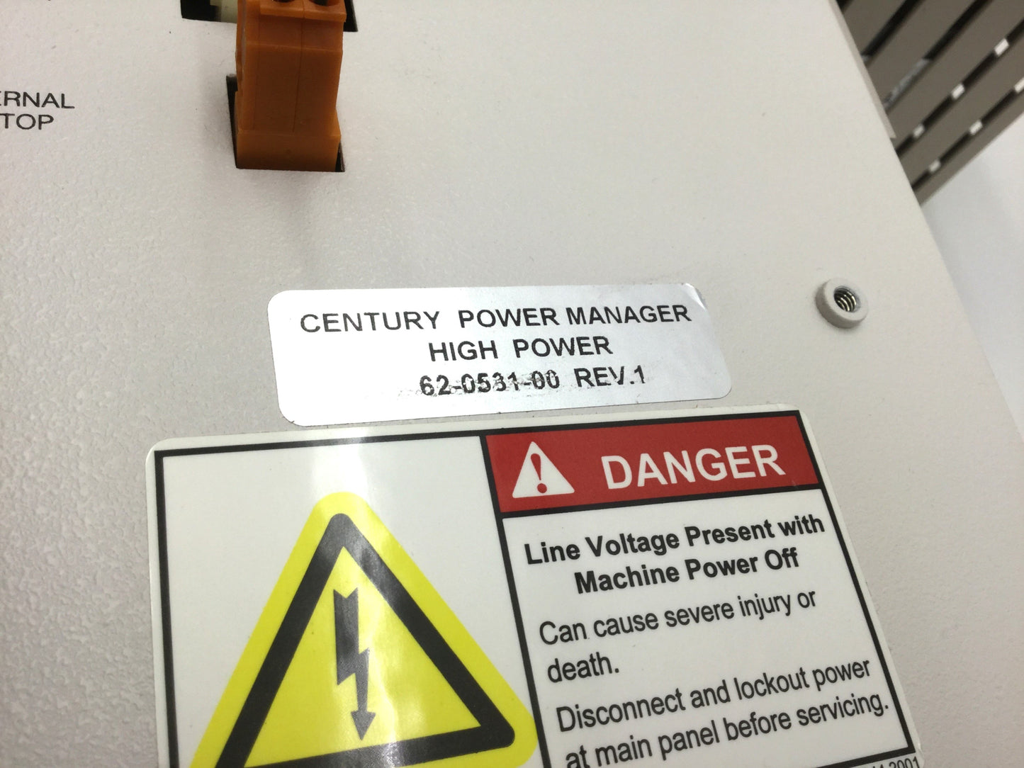 Used Asymtek 62-0531-00 C-708 AICE Automated Fluid Dispensing Century Power Manager