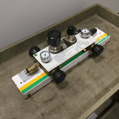 Used Air Products M3140/PS/C Dinitrogen Distribution Manifold, Max Pressure: 7 bar