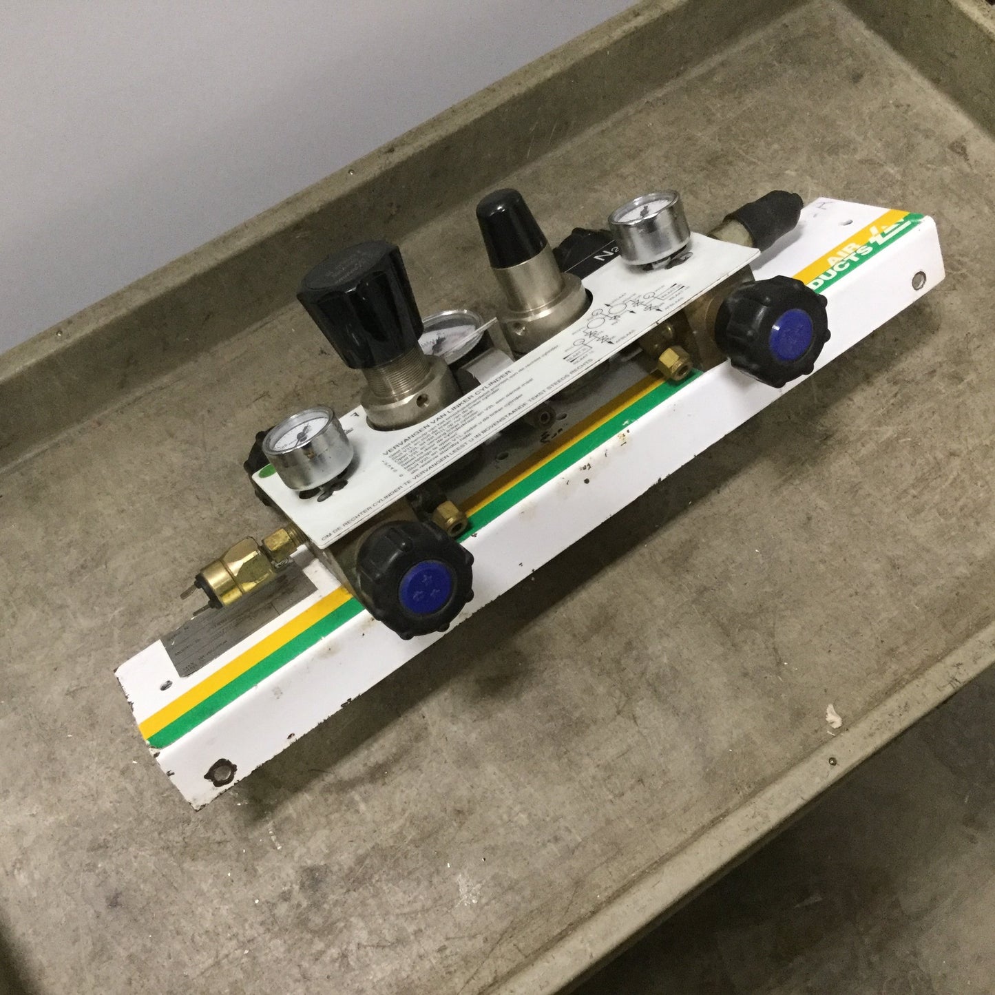 Used Air Products M3140/PS/C Dinitrogen Distribution Manifold, Max Pressure: 7 bar