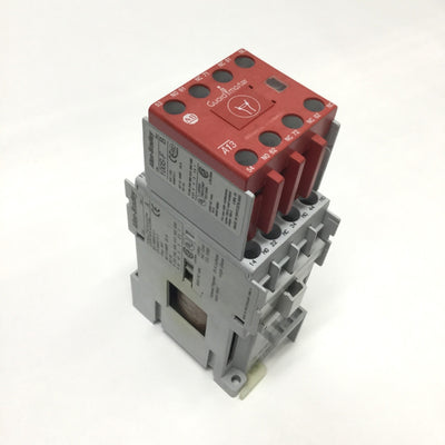 Used Allen Bradley 700S-CF440DJC Guardmaster Safety Control Relay 24VDC Coil 25A 600V