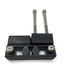 Used Southco 96-10-510-50 Lift Off Hinge Set Thread: 10-32, Offset Knuckle Black