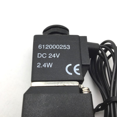 New – Open box 612000253 Dual Solenoid Pneumatic Valves 24VDC 2.4W w/ Gasket And Bolts