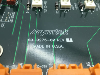 Used Asymtek 60-0275-00 Circuit Board For C-708 Dispenser
