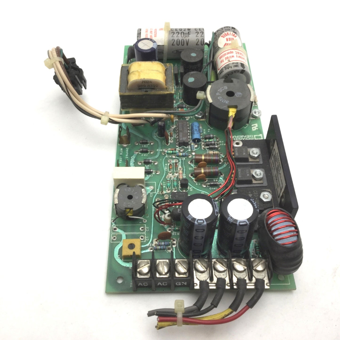 Used Power General 1060-1 Power Supply, Output: 5VDC, 12A, Assy-7010