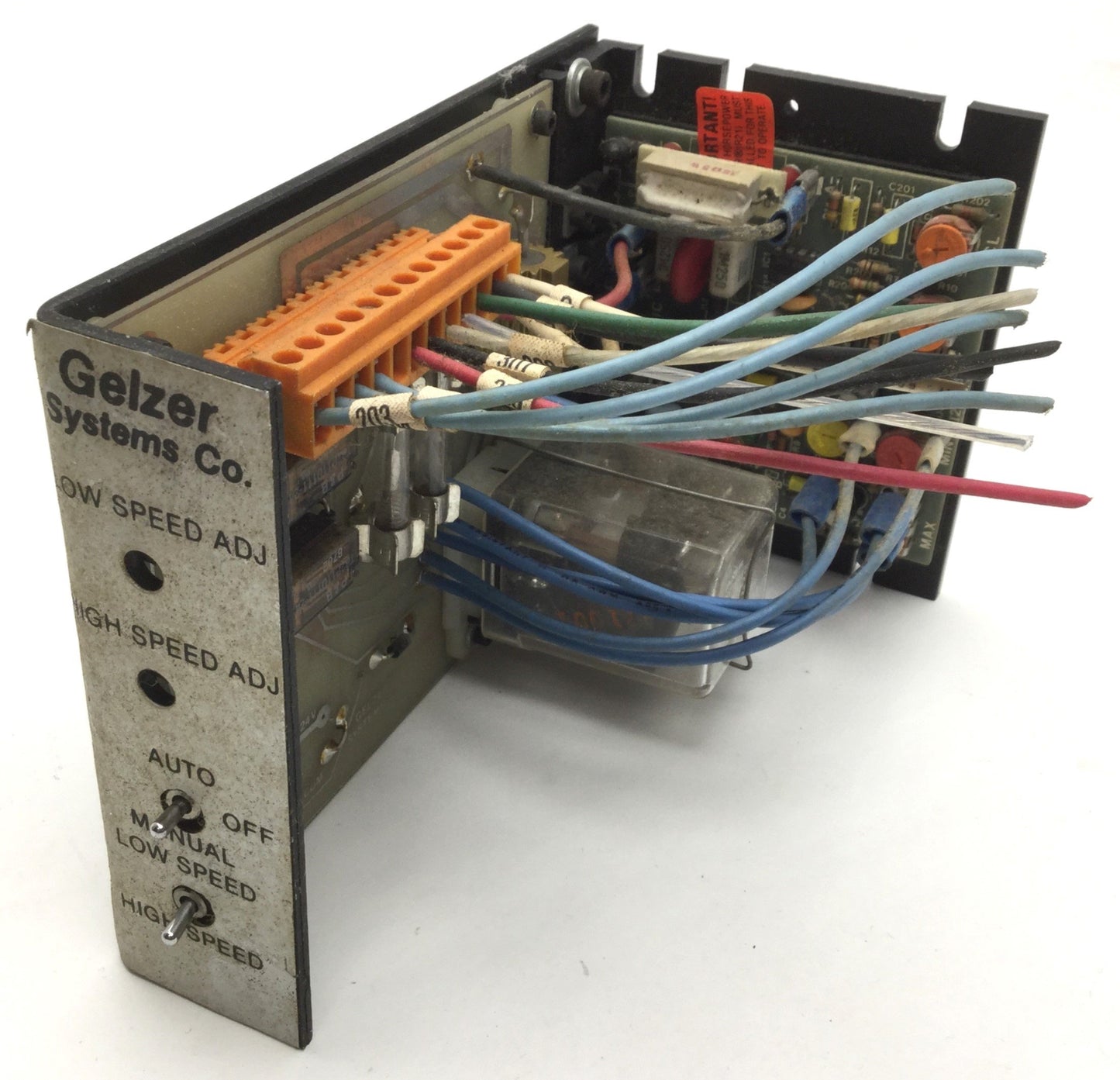 Used Geizer Systems Speed Adjuster With KB Electronics KBIC-120, 120VAC