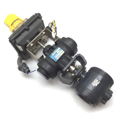 Used Asahi America BP79PSNST Pneumatic Actuator Spring Return, 1040N & Duo-Bloc 21