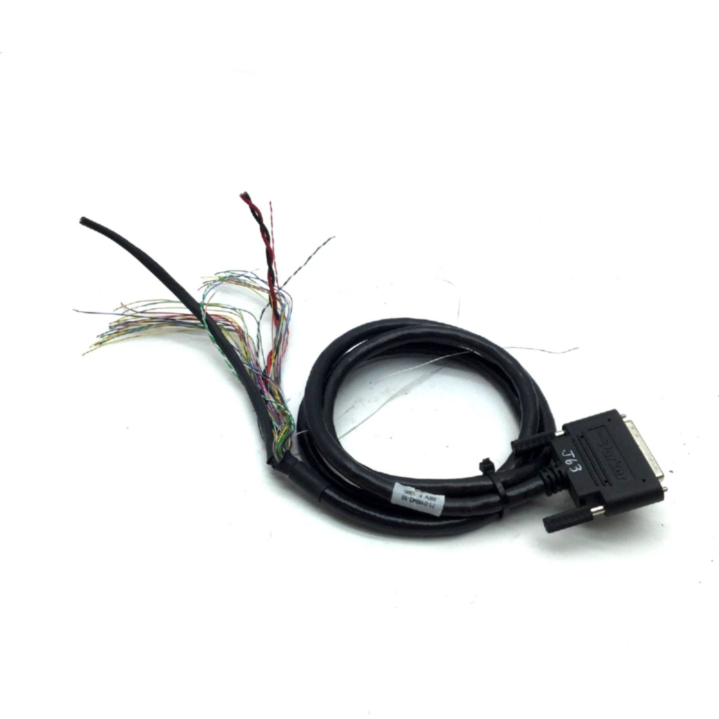Used Parker Compumotor 71-016943-5 Gemini Cable L: 5' 50-Pin to Flying Leads