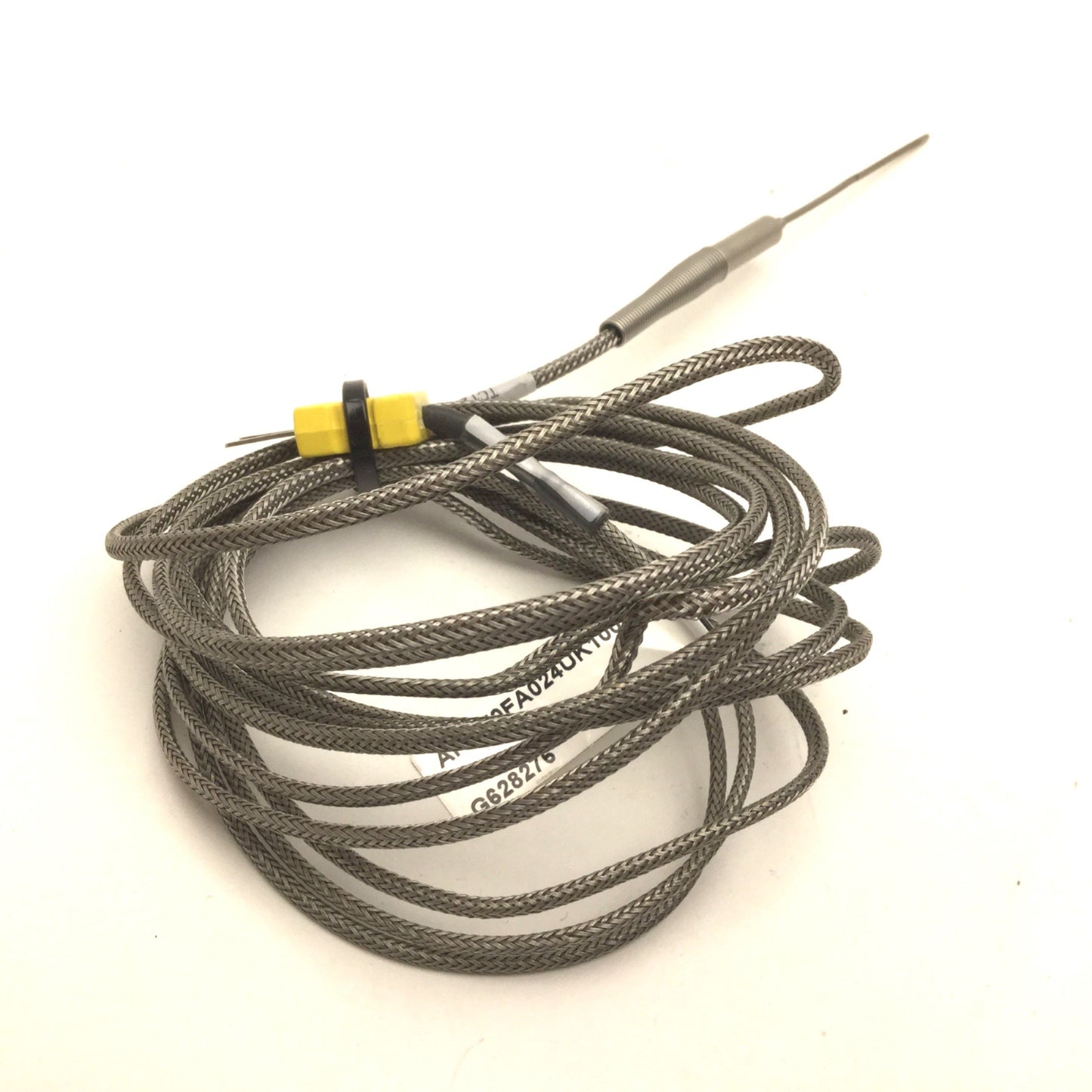 Used Watlow AFEM0FA024UK100 Thermocouple, Type K, Miniature Plug, .063" Diameter