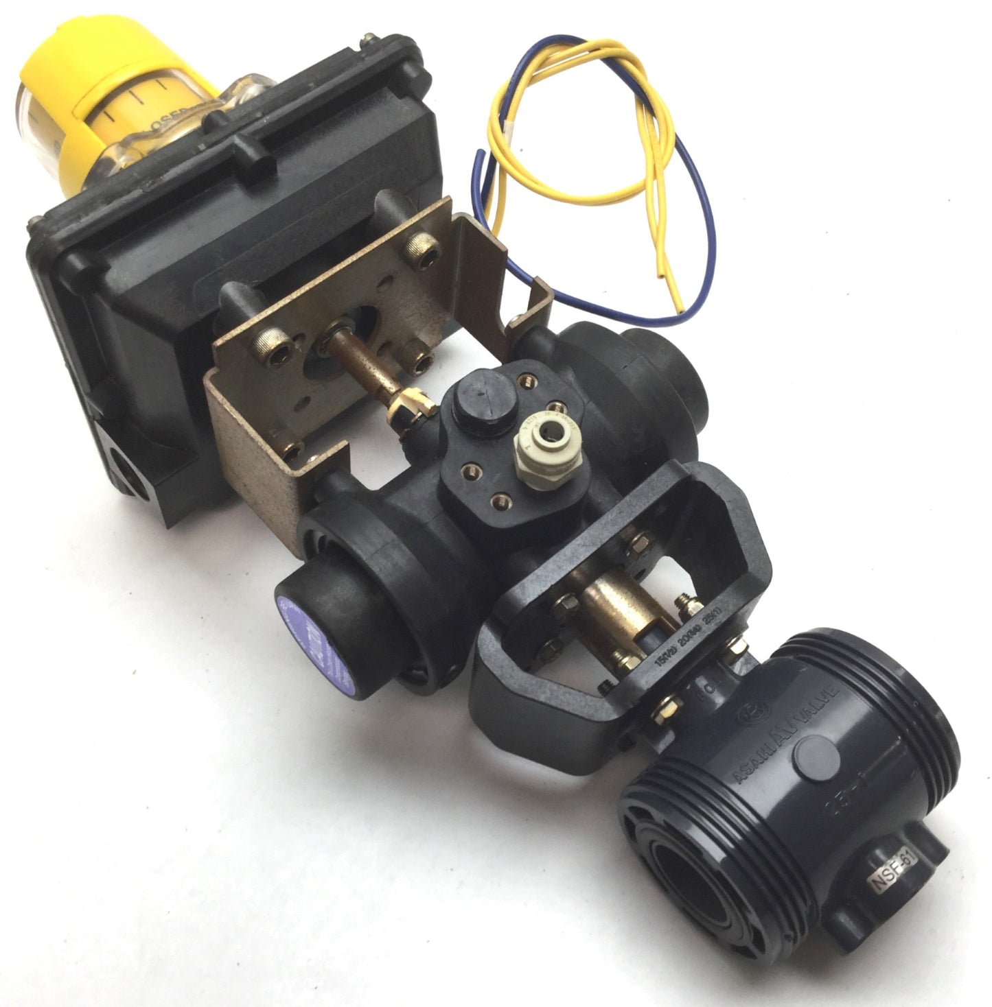 Used Asahi America AP79M2PSNST Pneumatic Actuator Spring Return, Duo-Bloc 21 & 1040N