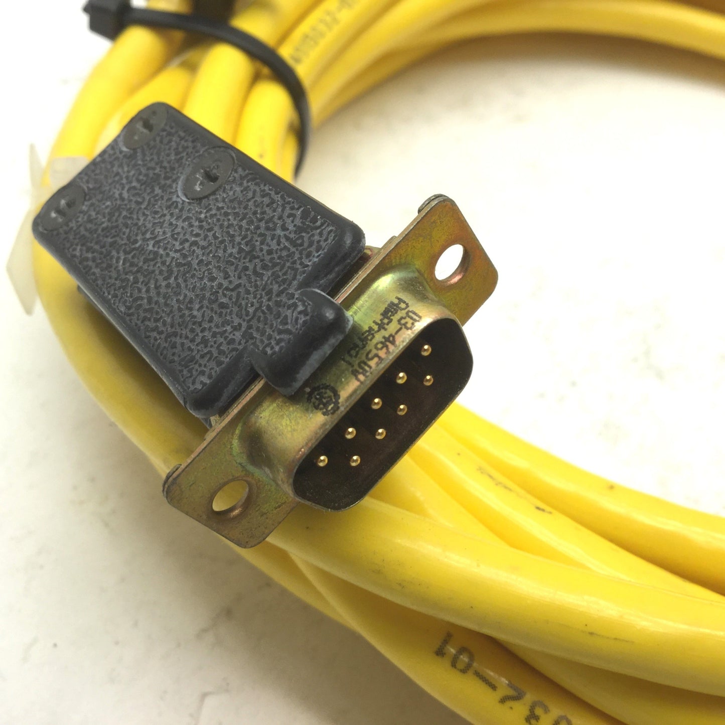 Used Parker Compumotor 71-015886-16 Servo Motor Encoder Feedback Cable, 16' 18-Pin MS