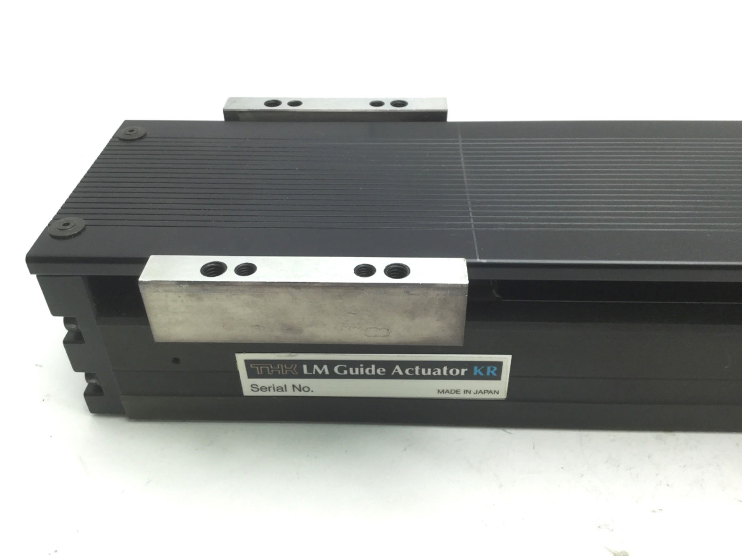 Used THK KR4620A-0290 Covered LM Guide Ball Screw Actuator 290mm Stroke 20mm Lead