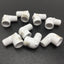 Used Lot of 8 Nibco C410-005 PVC 90 Degree Elbow, 1/2" Male to 1/2" Female