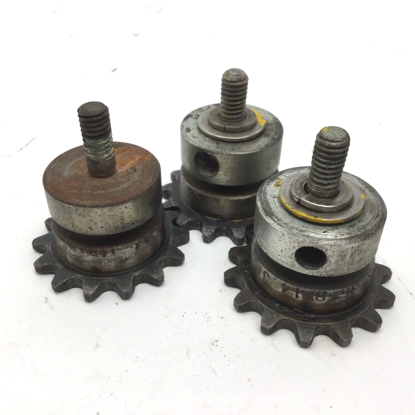 Used Lot of 3 Kana 35 B 14 Chain Sprockets 14 Teeth, ID 3/8"