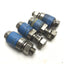 Used Lot of 4 Blue Cam Followers, Roller: 25mm Dia, 22mm Width, Stud: 22mm