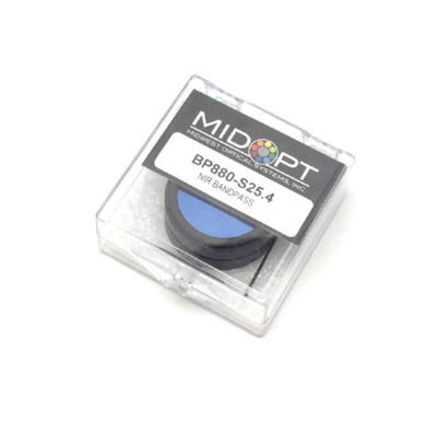 New MIDOPT BP880-S25.4 NIR (Near Infrared) Bandpass Filter 845-930nm 25.4 Slip Mount