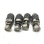 Used Lot of 4 Black Cam Followers, Roller: 26mm Dia, 22mm Width, Stud: 22.5mm