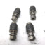 Used Lot of 4 Black Cam Followers, Roller: 26mm Dia, 22mm Width, Stud: 20mm