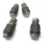 Used Lot of 4 Black Cam Followers, Roller: 26mm Dia, 22mm Width, Stud: 20mm