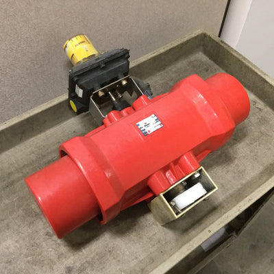Used Asahi America E79M2PFSNST Pneumatic Actuator Spring Return 1040N Display Monitor