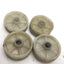 Used Lot of 4 Cart Wheels, Dimensions: Diameter: 73mm, Width: 28mm, 13mm ID