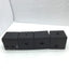 Used Lot of 4 Hammond 1590-V Aluminum E-Stop Enclosures Holes ,4.75" x 4.75" x 3.5"