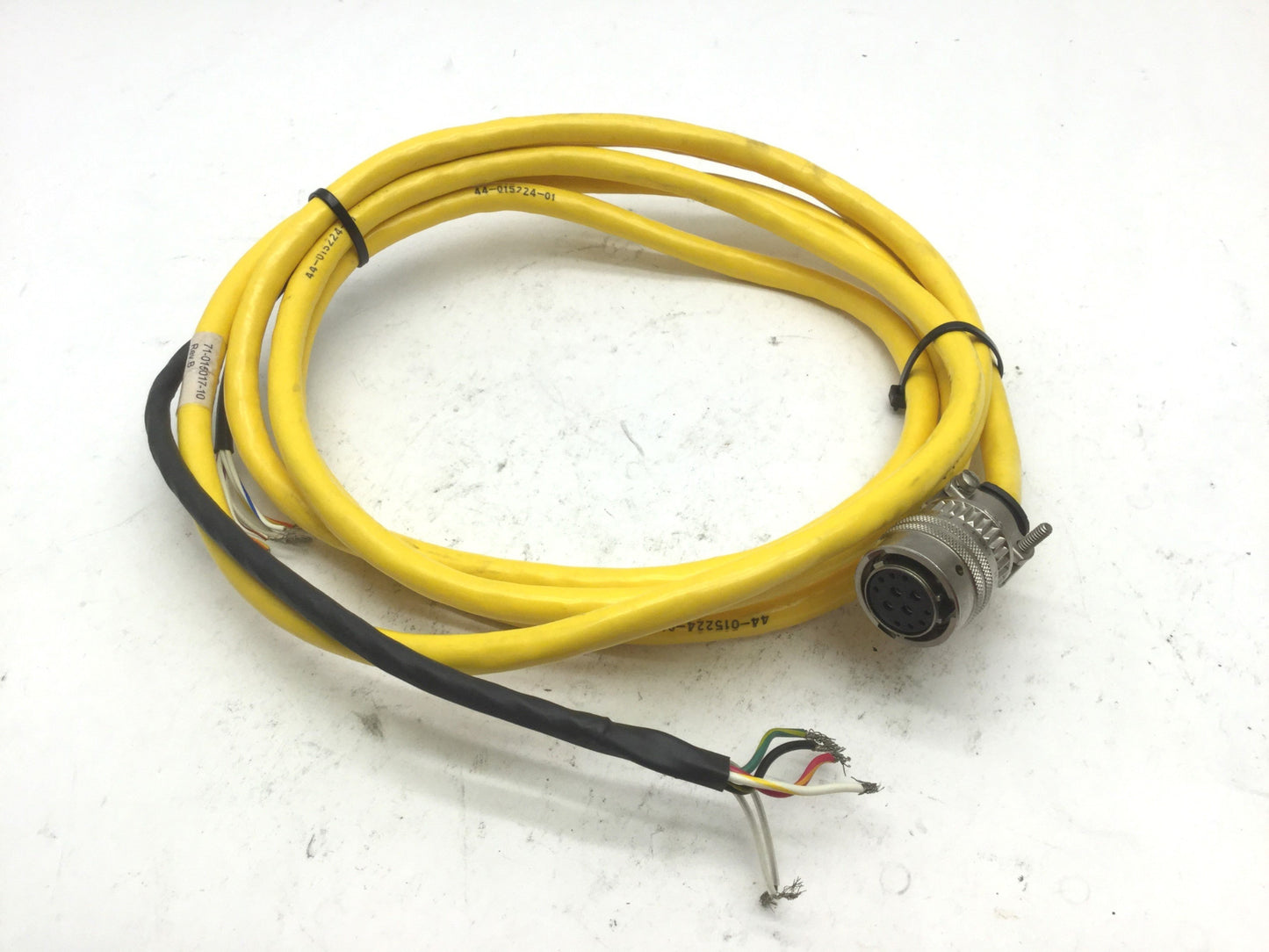 Used Parker Compumotor 71-015017-9 Servo Drive Power Cable 12-Pin Hall Effect, 9'