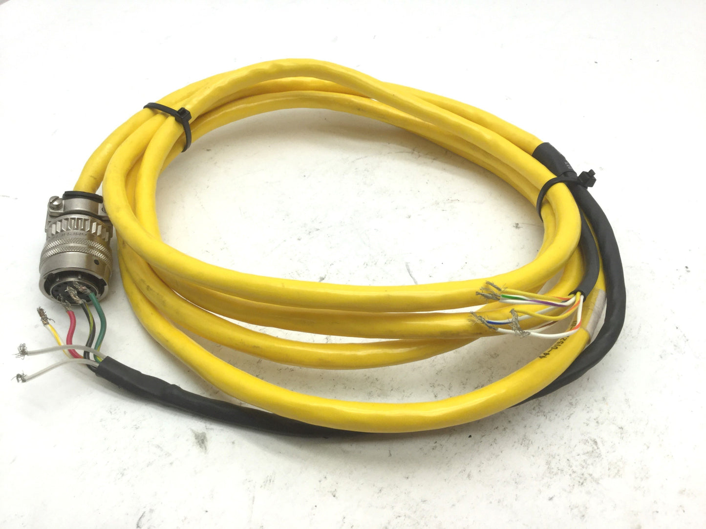 Used Parker Compumotor 71-015017-9 Servo Drive Power Cable 12-Pin Hall Effect, 9'