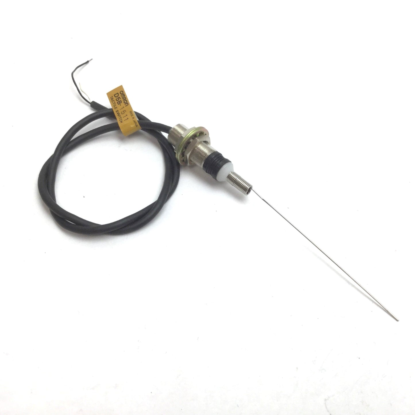 Used Omron D5B-1511 Wobble Stick Limit Tactile Switch, Power: 30mA 30VDC, SPST-NC