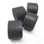Used Lot of 4 Rubber Machine Leveling Legs, ID: 10mm/18mm, Dia: 72mm 49mm Height