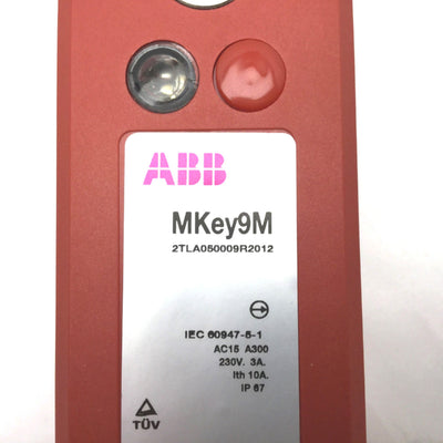 New ABB 2TLA050009R2012 MKey9M Guard Locking Plastic Safety Switch 1800N (180Kg)