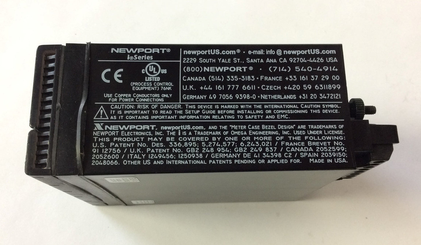 Used Newport Electronics i833-C24 Temperature Process Panel Meter Control 90-240VAC