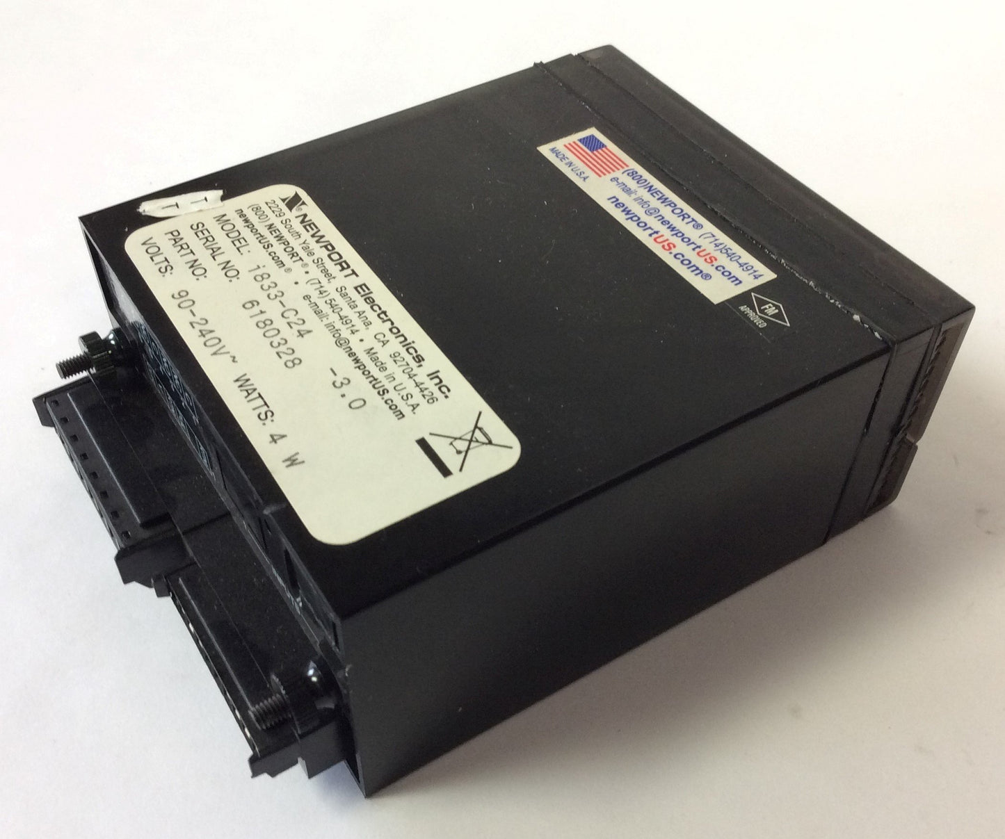 Used Newport Electronics i833-C24 Temperature Process Panel Meter Control 90-240VAC