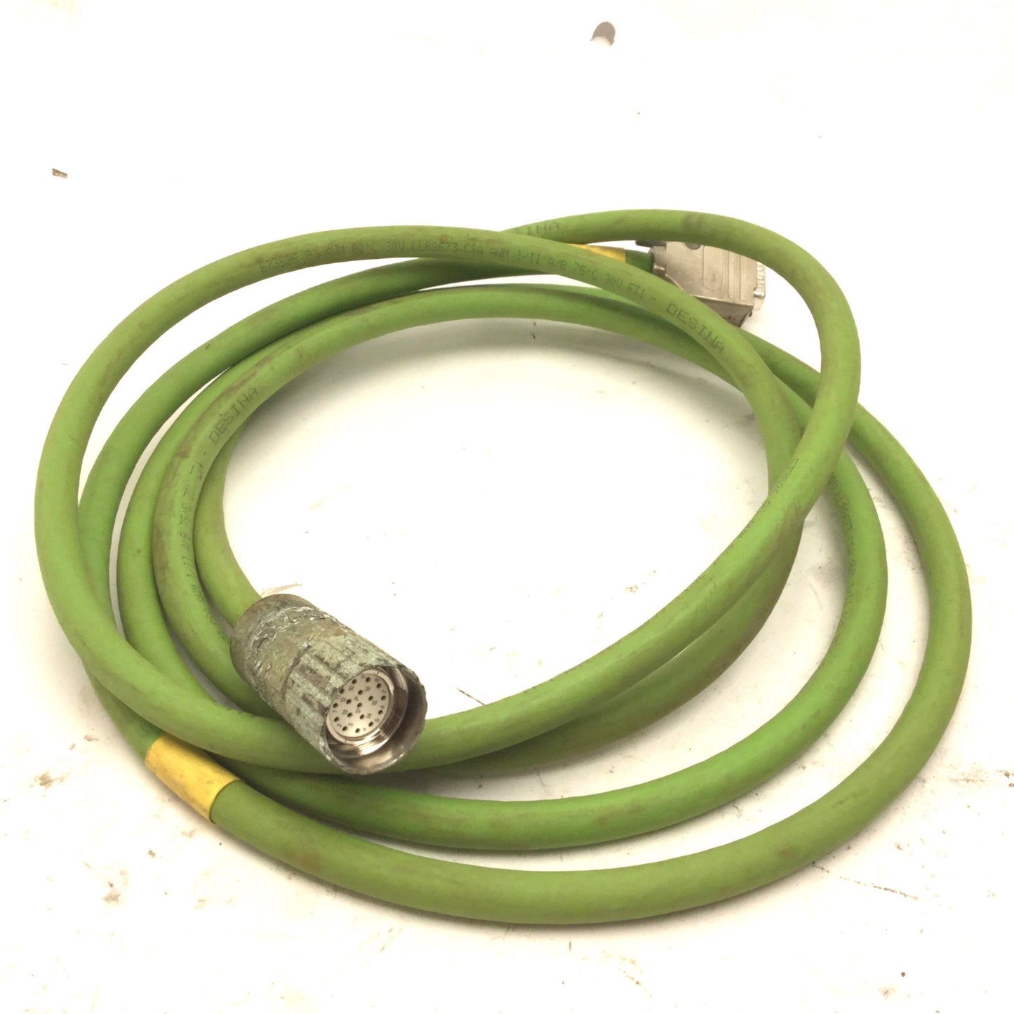 Used Control Techniques SIBAA003 Unidrive Flex Power Cable w/ Encoder Feedback, 10'