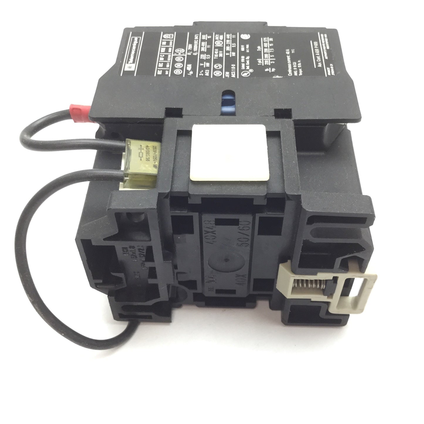 Used Telemecanique LC1 D25 10 Contactor, 3-Pole With N/O Auxiliary, Coil: 48V 50/60Hz